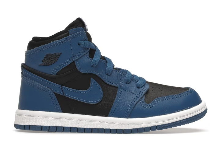 Kids Jordan 1 High Marina Blue