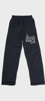 Annie Hood Knitted Sweatpants Black