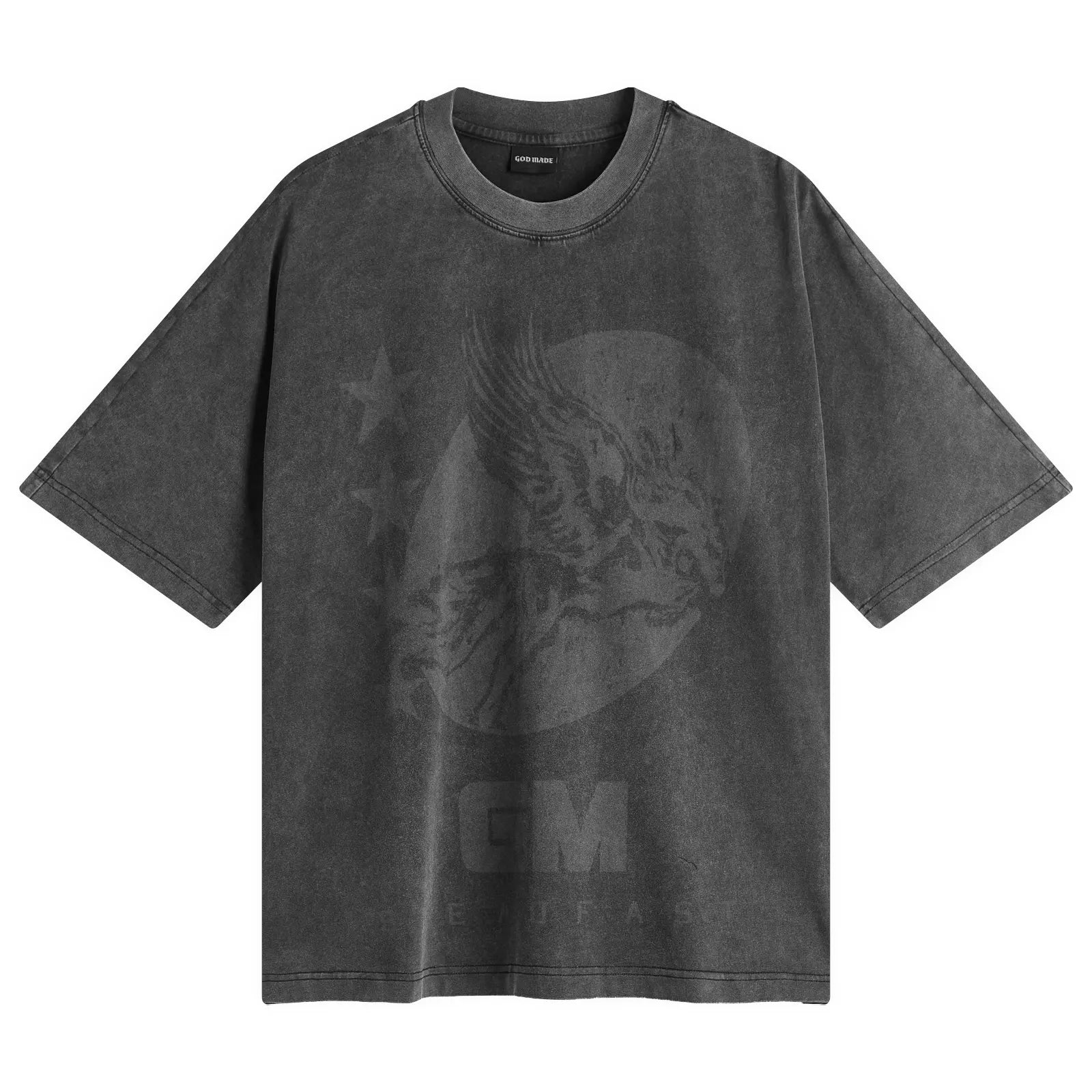 Godmade Steadfast Tee Washed Grey