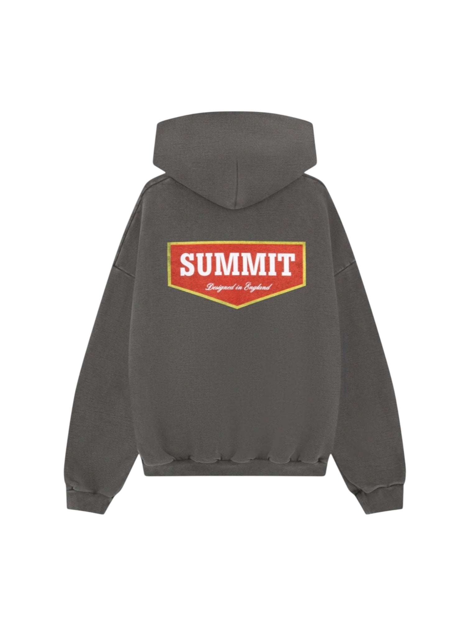 SUMMIT PATCH LOGO HOODIE VINTAGE GREY