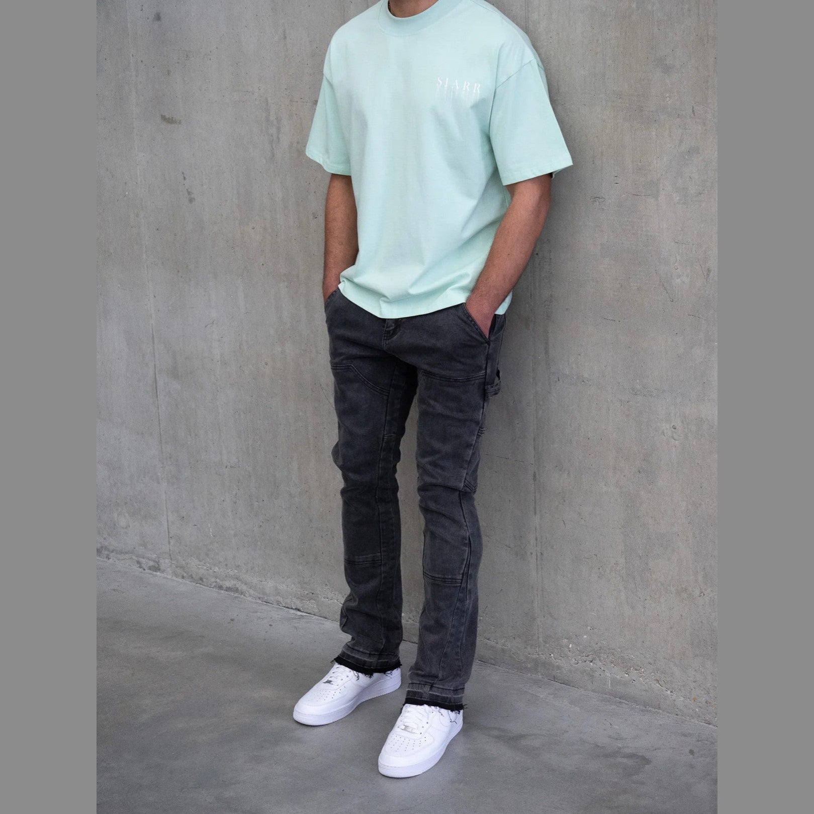 Siarr Carpenter Jeans ‘Washed Black’