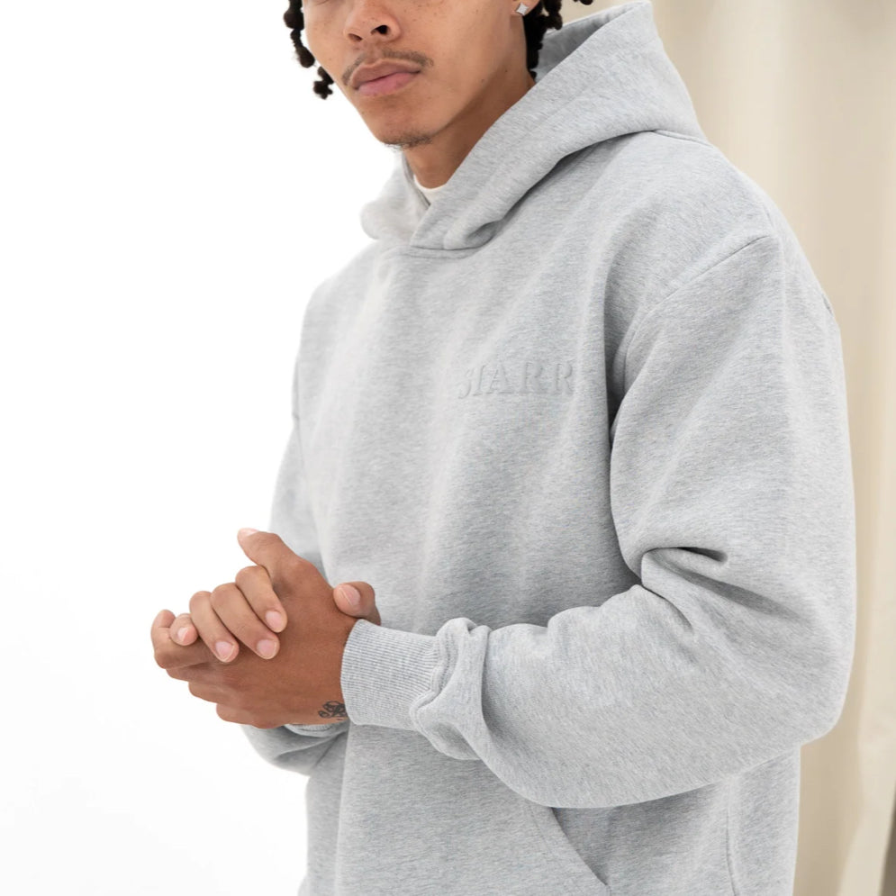 Siarr Puff Hoodie Grey