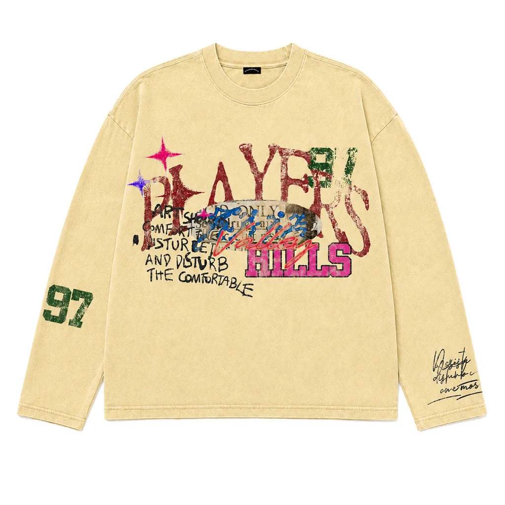 Players Only Hills Longsleeve Yellow