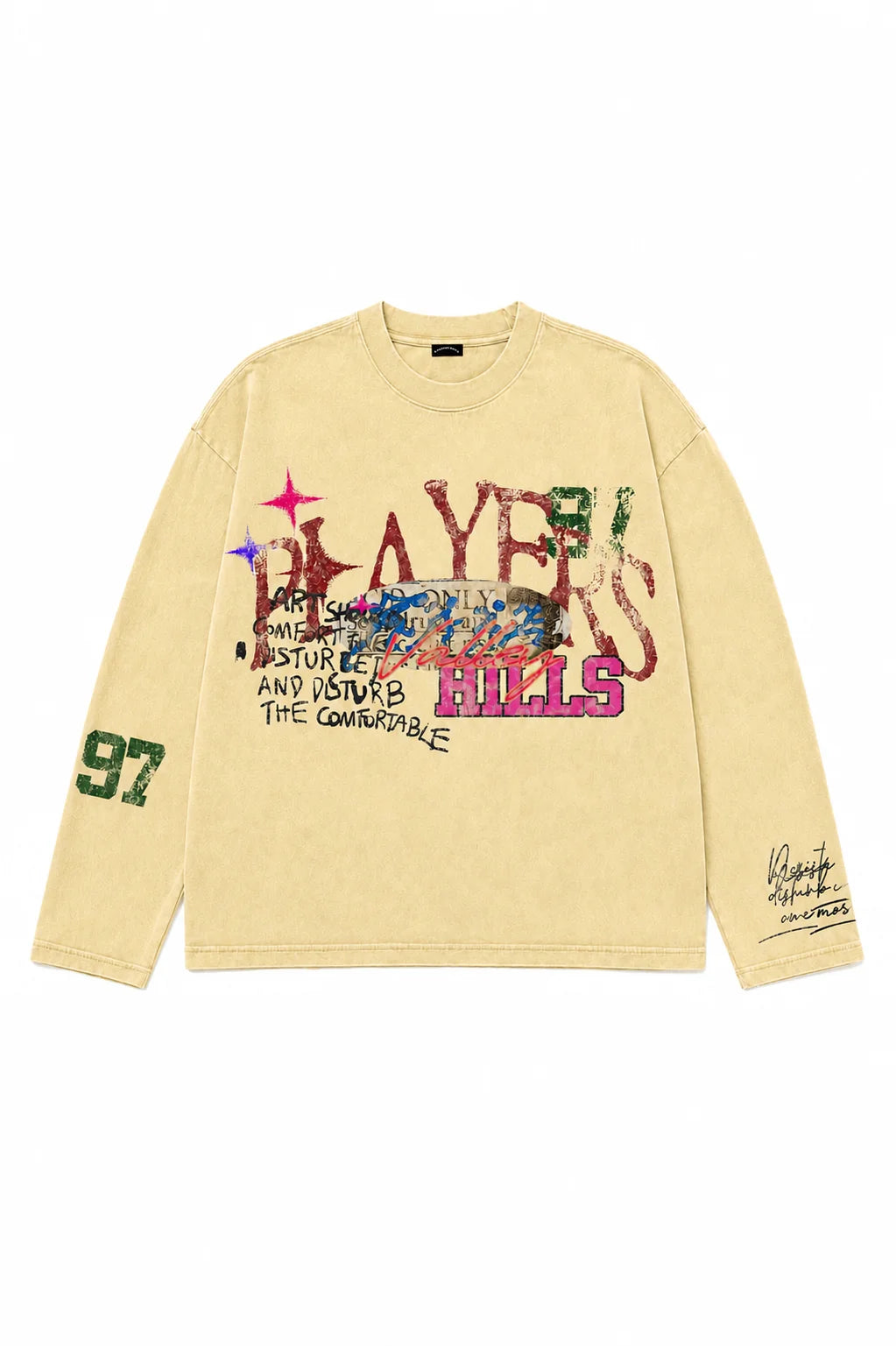 Players Only Hills Longsleeve Yellow
