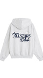 PLAYERS ONLY ASH GREY EMBROIDERED ZIPPER