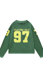 PLAYERS ONLY WASHED GREEN JERSEY LONG SLEEVE