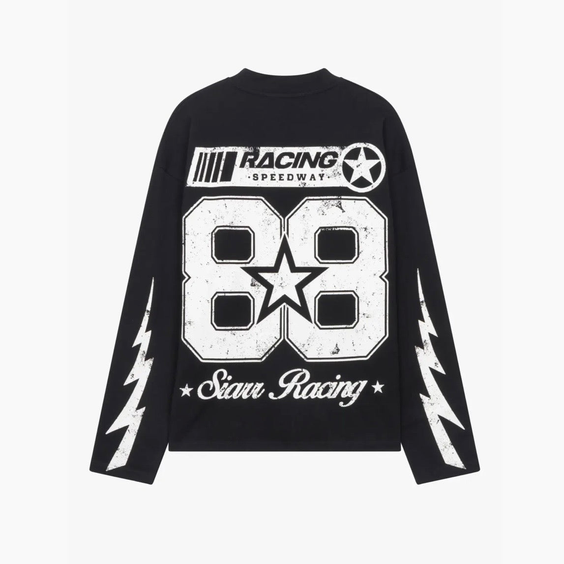 SIARR SPEEDWAY L/S TEE ( BLACK)