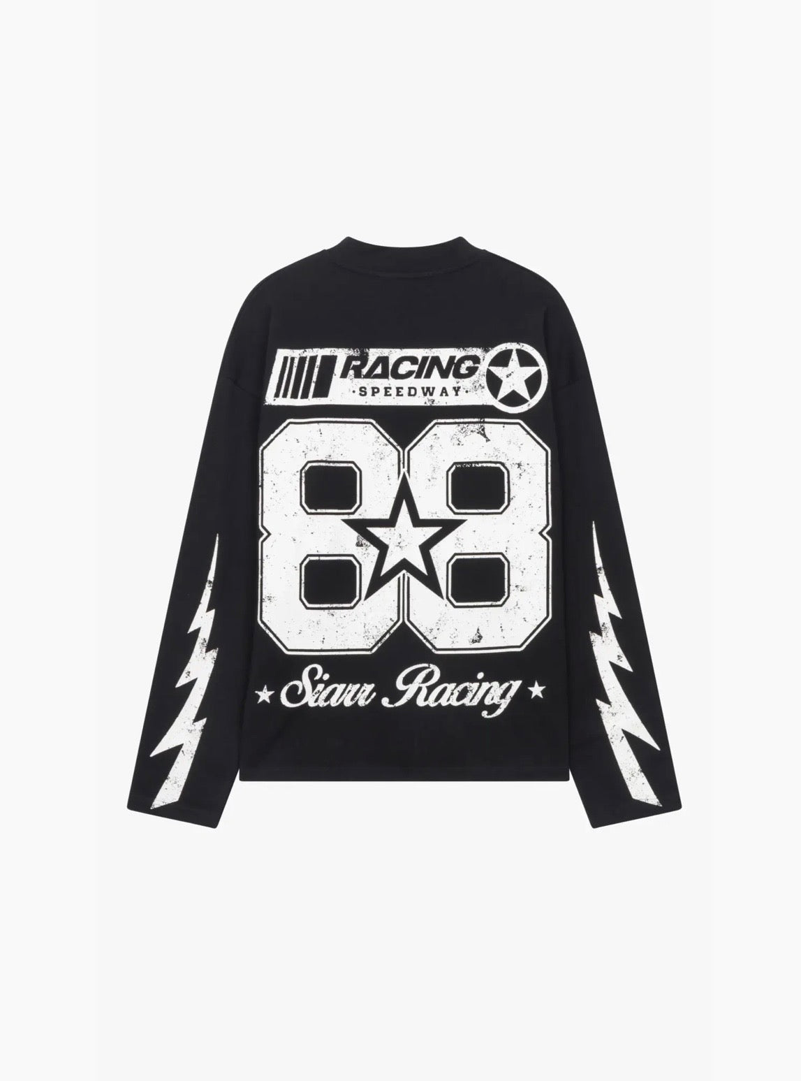 SIARR SPEEDWAY L/S TEE ( BLACK)