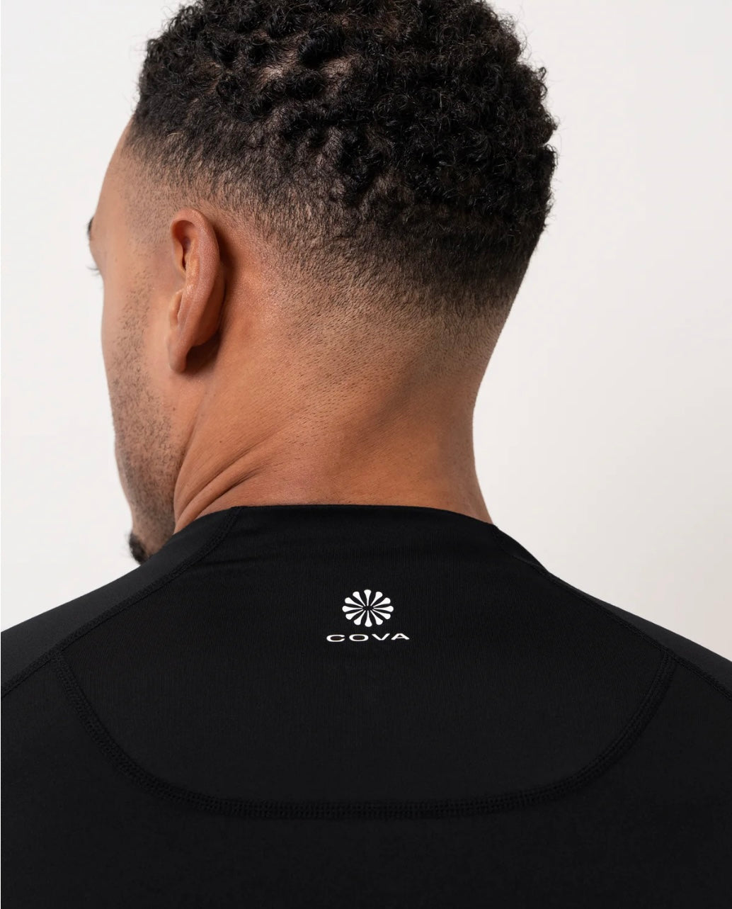 COVA DAILY BLACK 1/4 ZIP