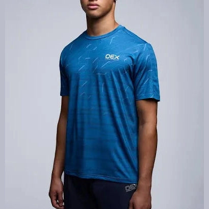 OEX HELMER T SHIRT DARK BLUE
