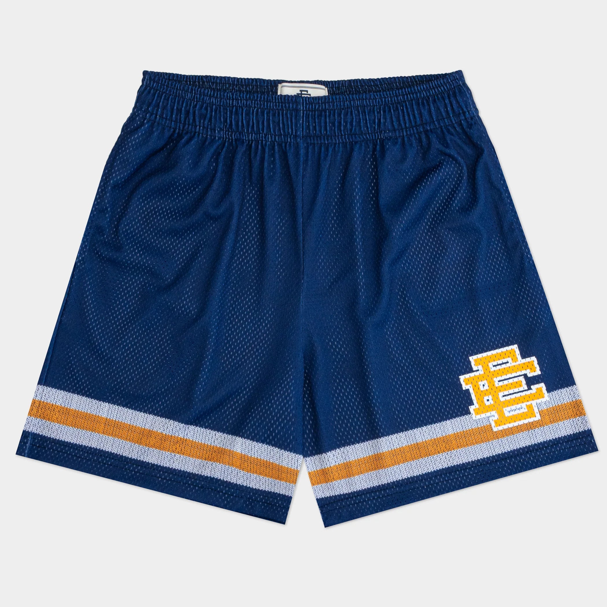 Eric Emanuel Navy/Yellow Shorts