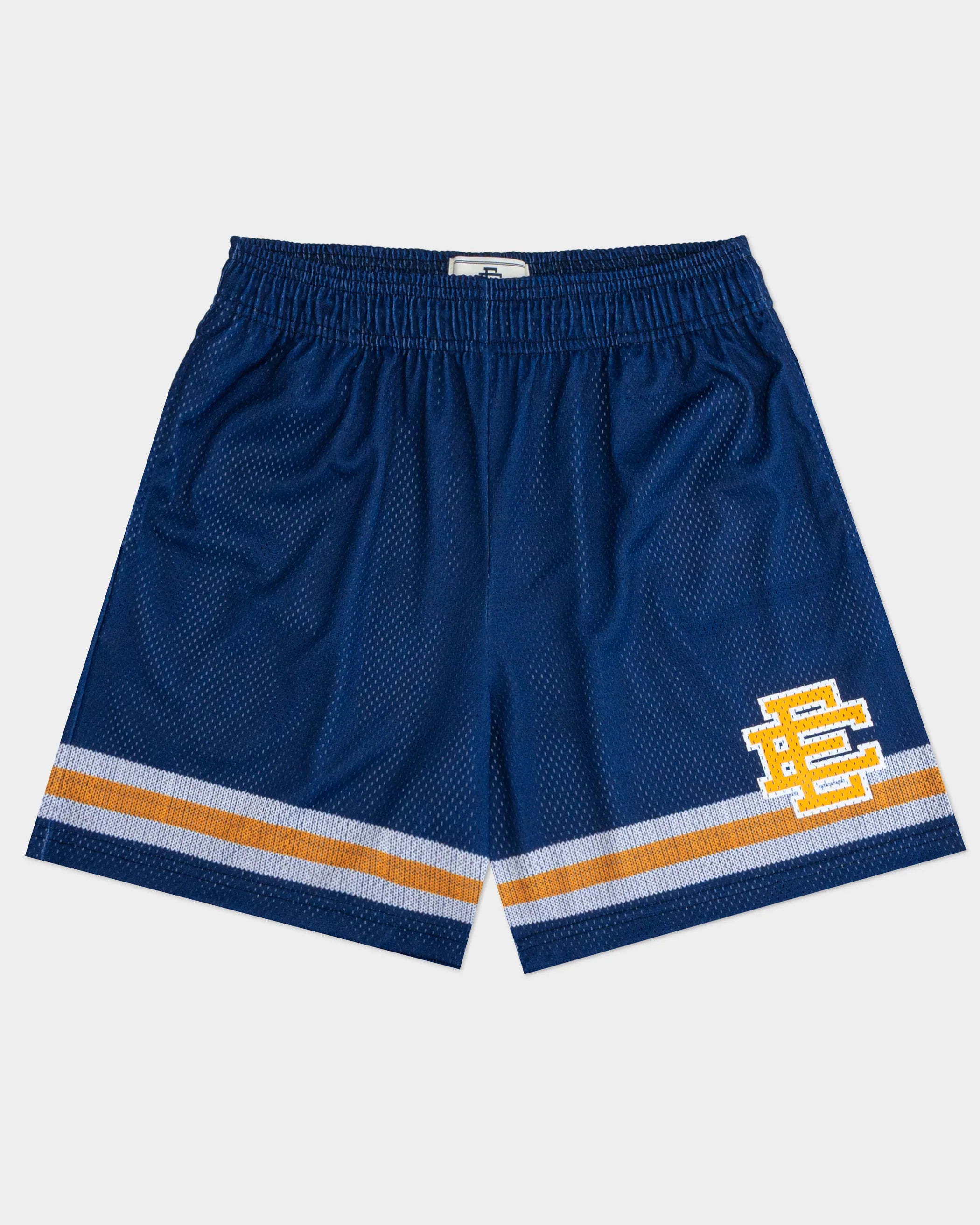 Eric Emanuel Navy/Yellow Shorts