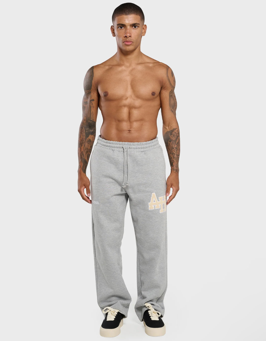 Annie Hood College Joggers Grey