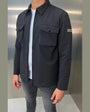 Capo Button Jacket Charcoal