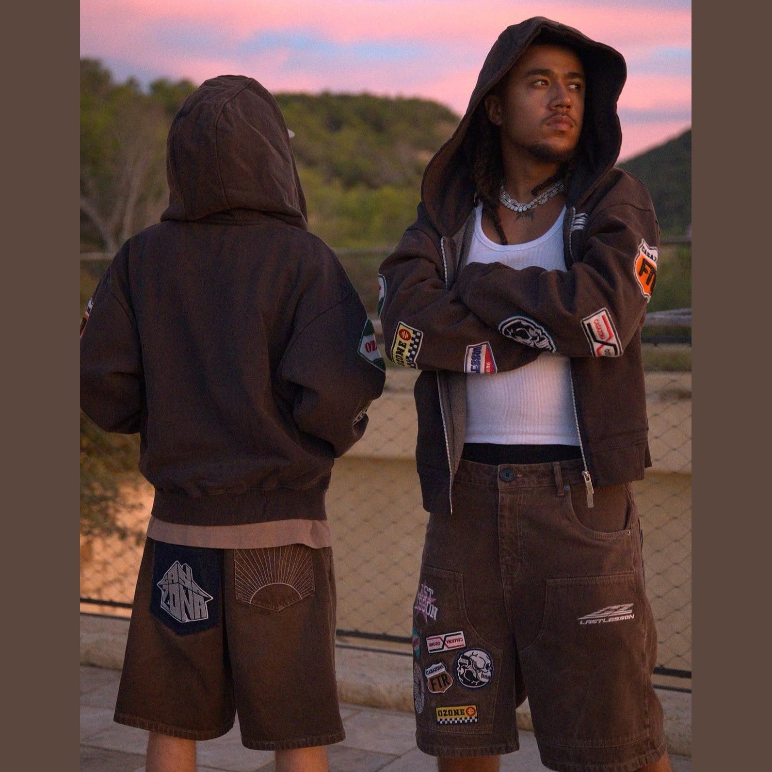 Last Lesson Badged Casazøna Hoodie