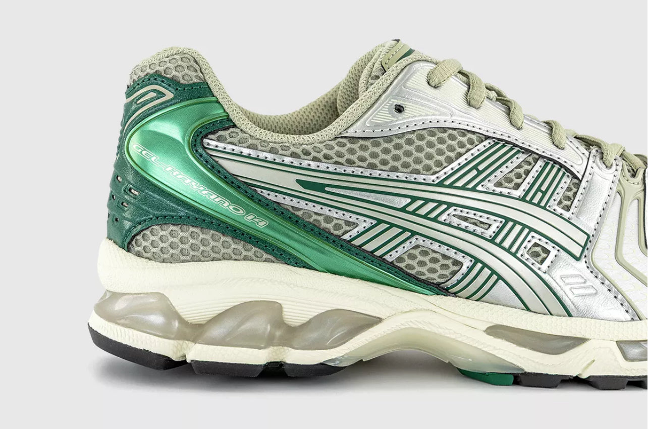 ASICS Gel Kayano 14 Dried Leaf Green Pure Silver, alternate view 2