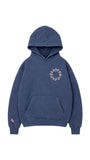 PLAYERS ONLY WASHED NAVY EMBROIDERED HOODIE