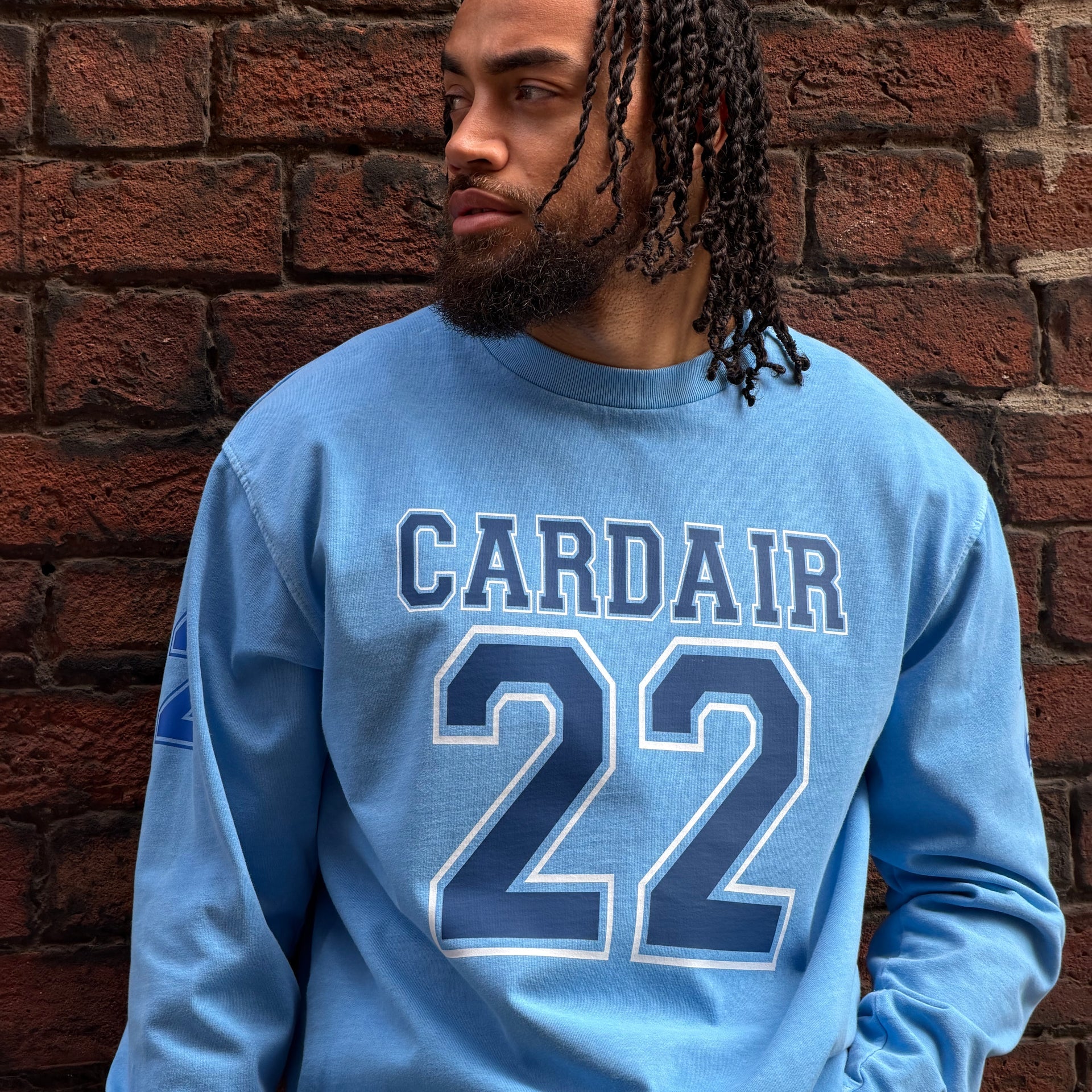 Cardair Varsity Longsleeve Baby Blue, alternate view 2