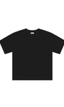 BLANCS WAFFLE KNIT SHORT SLEEVE BLACK