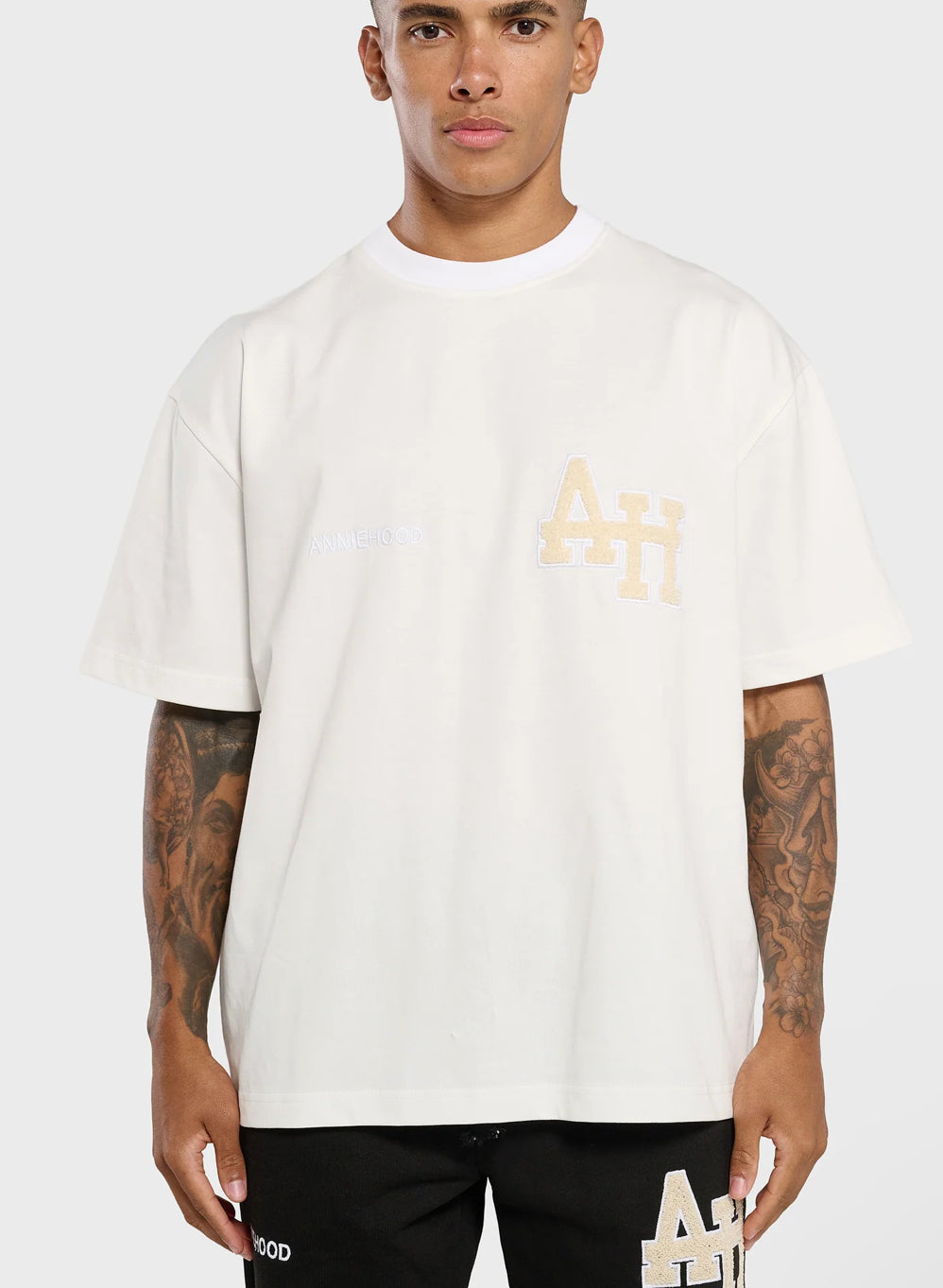 Annie Hood College T-Shirt White