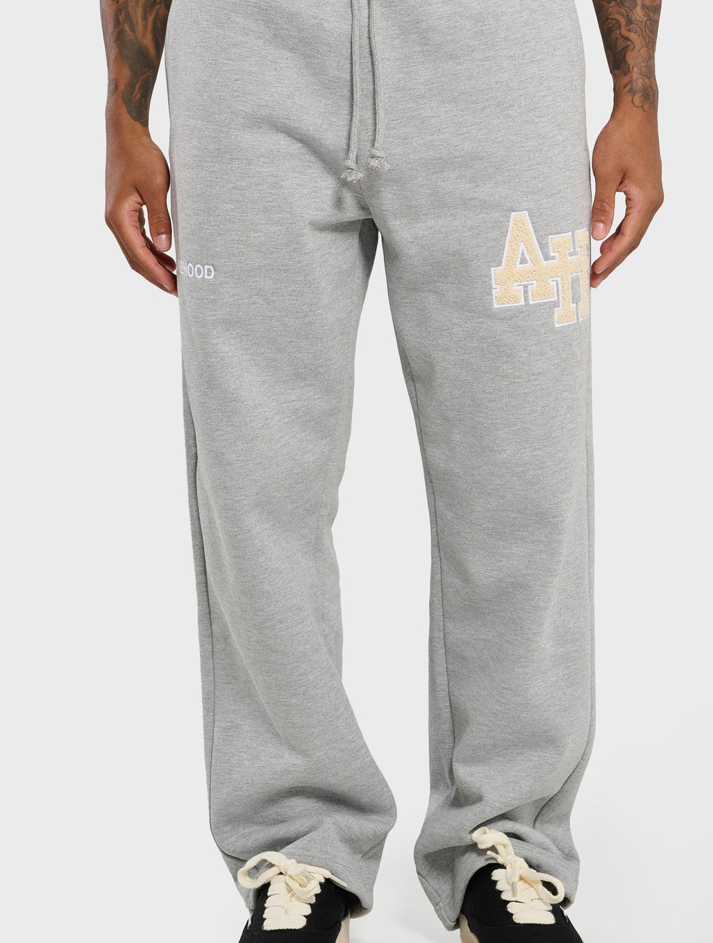 Annie Hood College Joggers Grey