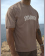 Last Lesson Brown Script T-Shirt