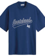 Annie Hood Baseball T Shirt Navy