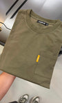 STUDIO BY CHARLES LONG SLEEVE KHAKI