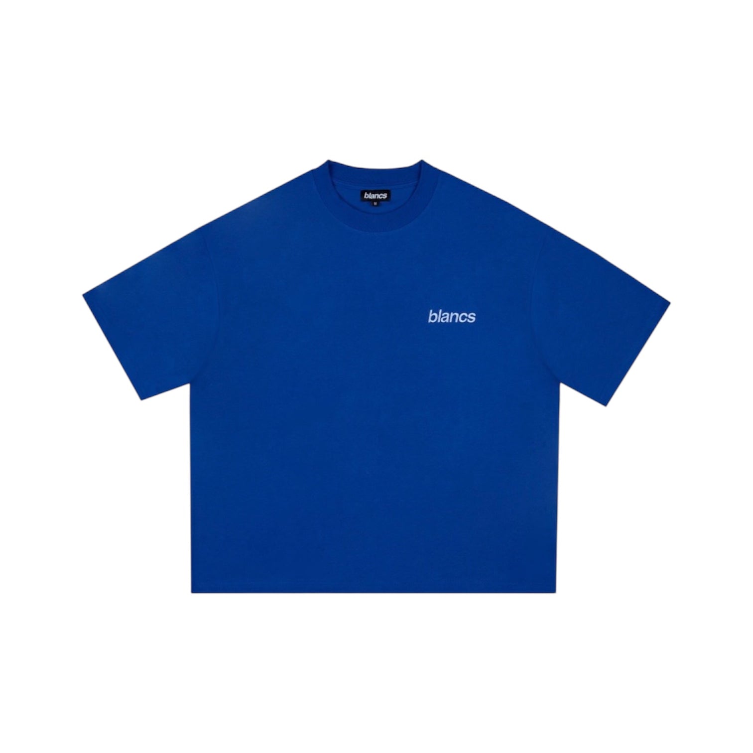BLANCS CLASSIC LOGO TEE BLUE