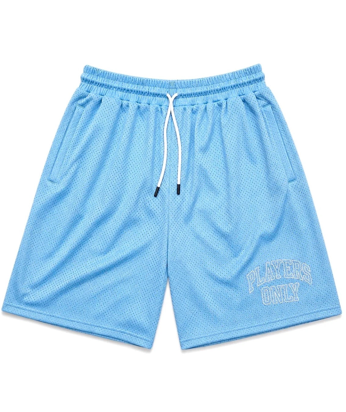 PLAYERS ONLY Blue Mesh Shorts