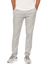 LOIANO SLIM FIT TECH TROUSERS LIGHT GREY
