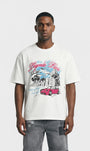 LEGENDE OVERNIGHT SKETCH T SHIRT WHITE