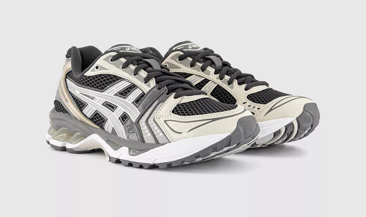 ASICS Gel Kayano 14 Obsidian Grey Cement Grey