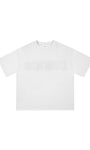 BLANCS WAFFLE KNIT SHORT SLEEVE WHITE