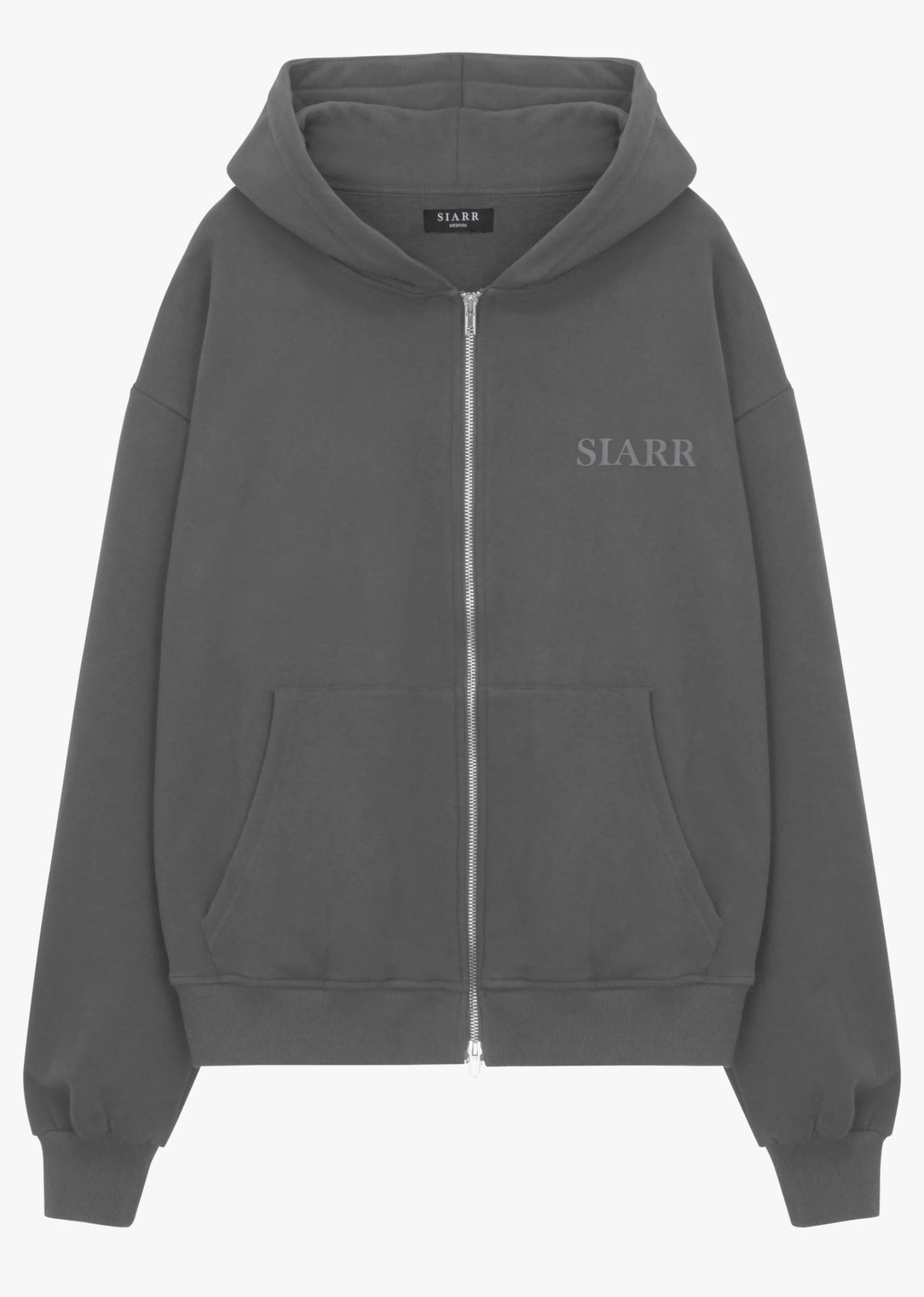 Siarr Zip Hoodie ‘Dark Grey’