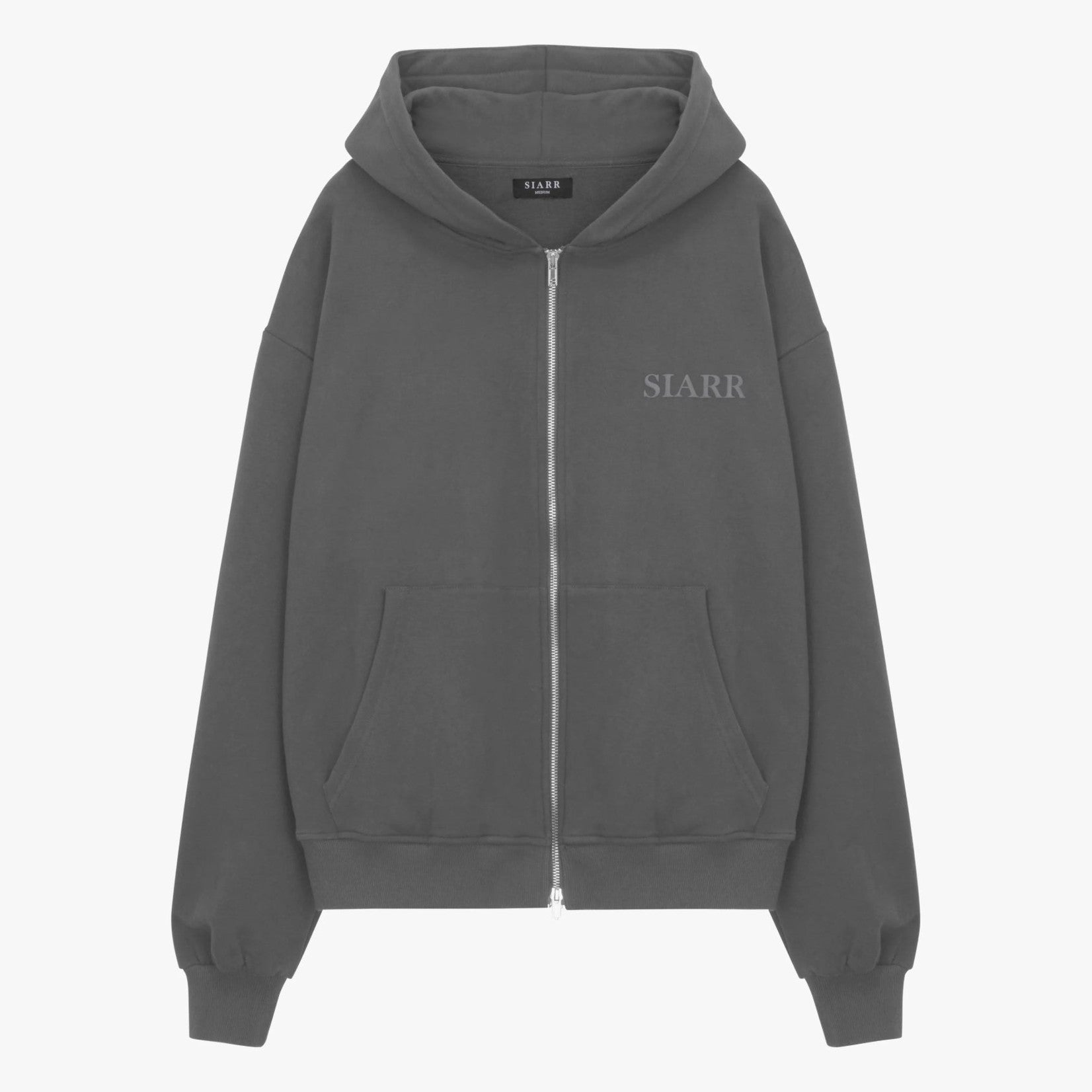 Siarr Zip Hoodie ‘Dark Grey’