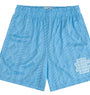 Eric Emanuel Sky Blue Cable Shorts