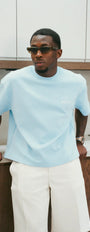 BLANCS Classic Logo T-Shirt “Light Blue
