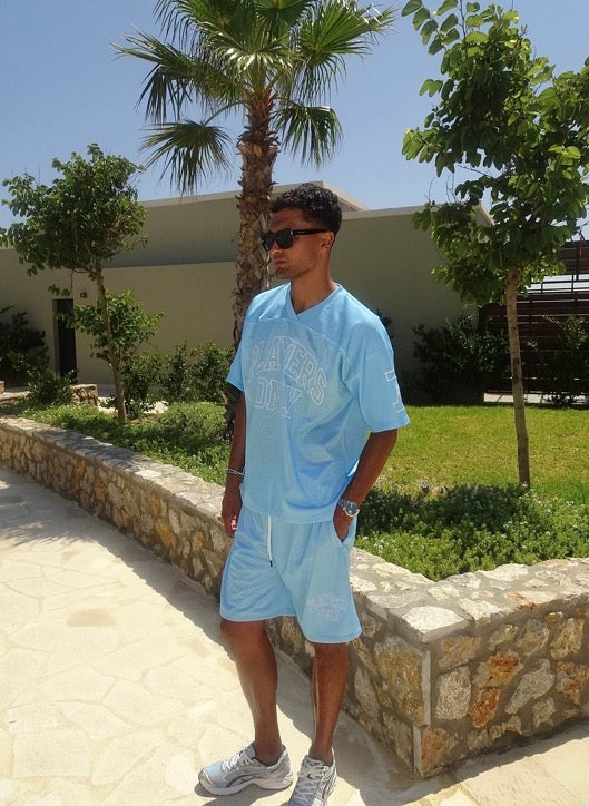 PLAYERS ONLY Blue Mesh Jersey
