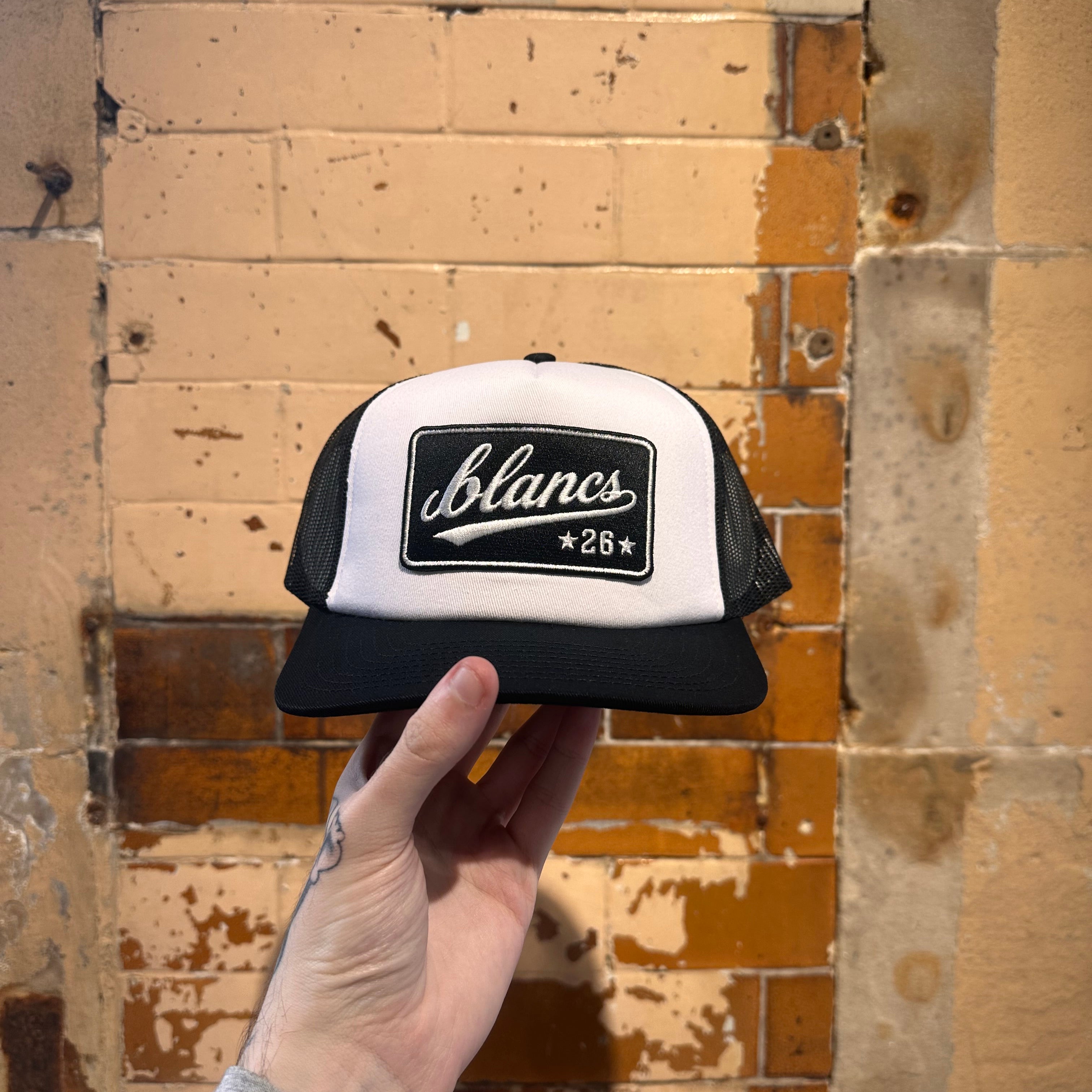 BLANCS Trucker Hat - Black
