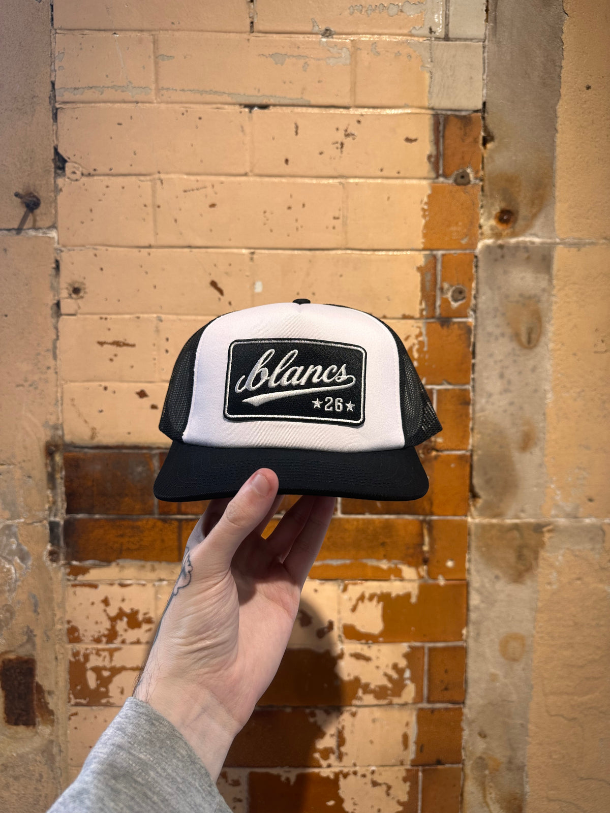 BLANCS Trucker Hat - Black