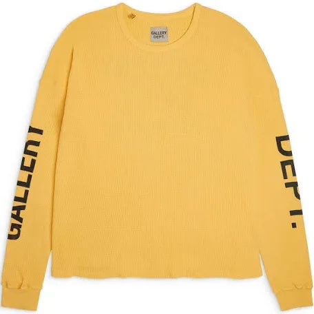 Gallery Dept Yellow Sweatshirt