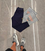 STUDIO BY CHARLES TRACK PANT NAVY