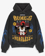 Godmade Fearless Hoodie Washed Grey