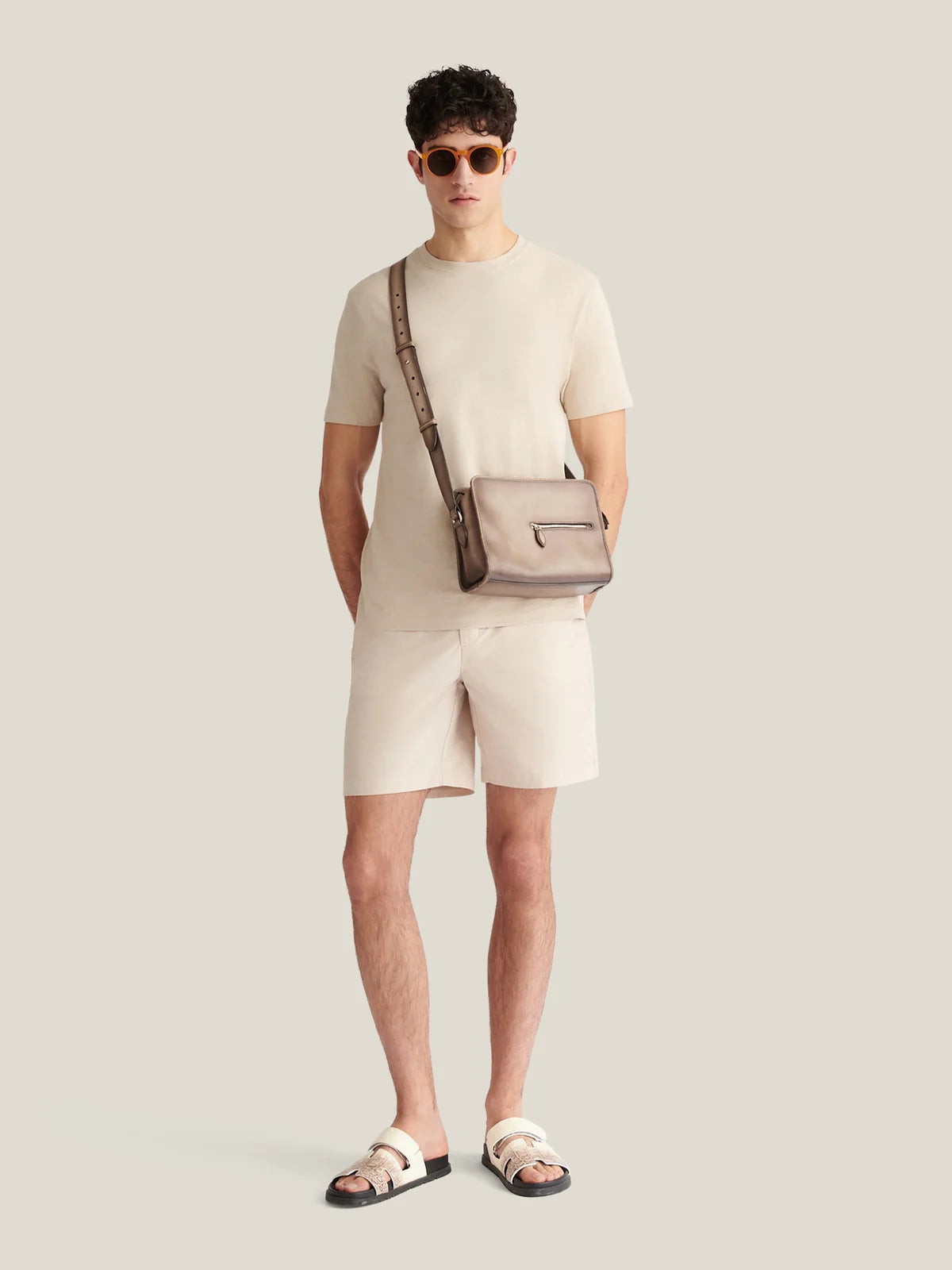 PECKHAM RYE Anita Slub T-Shirt in Peyote