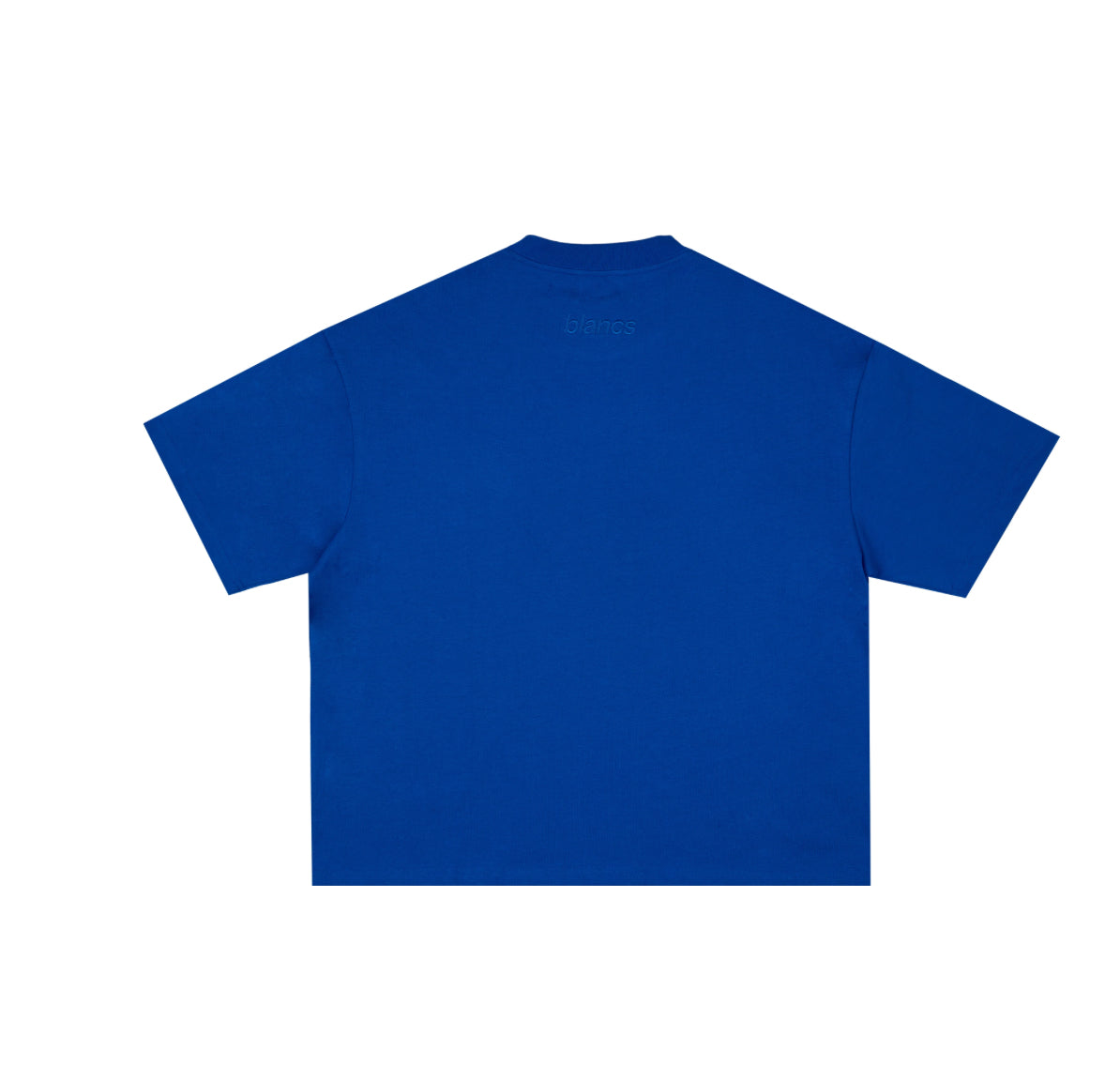 BLANCS Classic Logo T-Shirt “Royal Blue”, alternate view 2