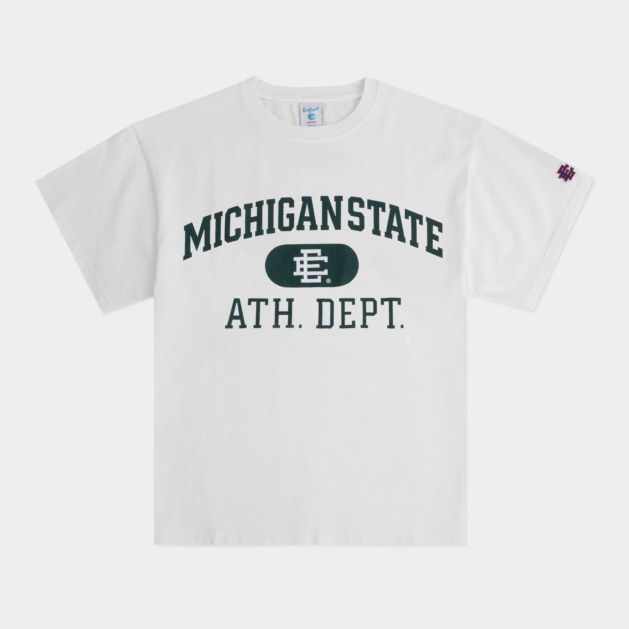 Eric Emanuel White/Green Michigan Tee