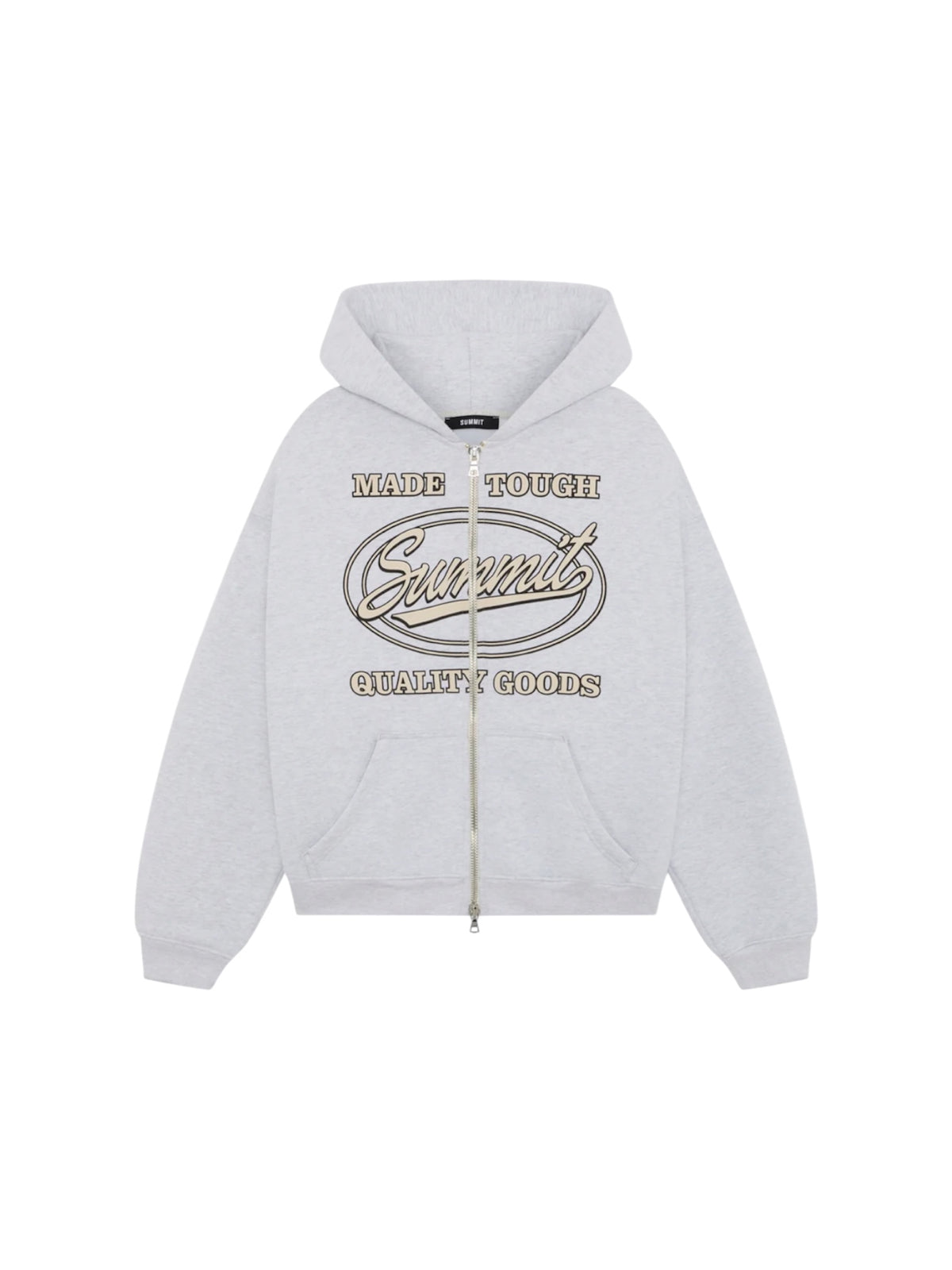 SUMMIT MADE TOUGH ZIP - GREY MARL