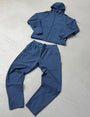 STUDIO BY CHARLES CARBON BLUE TRACKSUIT