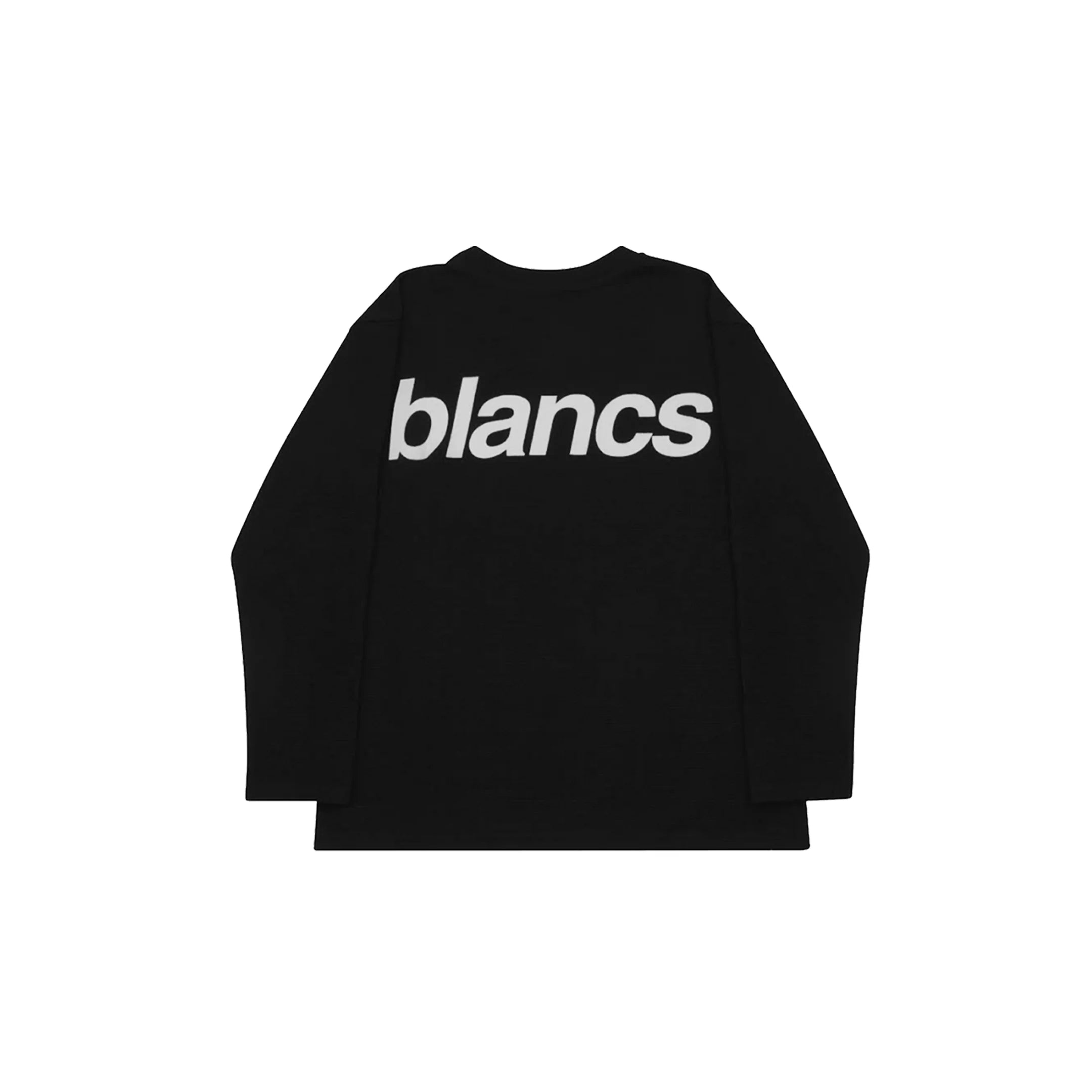 Blancs Waffle Knit Longsleeve Black, alternate view 2